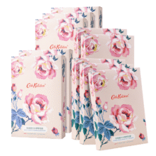 Cath Kidston 凯茜·琦丝敦 烟酰胺补水/玫瑰精华水嘟嘟面膜 5片*10盒 再赠5片87元包邮（1.58元/片）