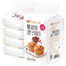 达利园 蔓越莓提子面包320g6.5元