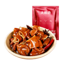 大希地 香卤肥肠500g 免洗熟食卤味红烧猪大肠