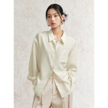 7号20点：太平鸟 国风品质衬衫夏季立体刺绣后背开叉衬衣113元（超V会员价，有首单礼金价格更低）