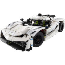 乐高（LEGO）积木拼装机械组系列42184 柯尼塞格白色超跑男孩儿童玩具生日礼物298元（需领券）