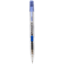 派通（Pentel）PD105T侧按式自动铅笔 0.5mm小学生一二年级书写活动铅笔尾带橡皮日本文具 蓝色单支装6.8元 (送赠品)