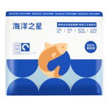 海洋之星 低温烘焙猫粮 全价成猫幼猫粮试吃50g鸡肉三文鱼0.9元（需领券）