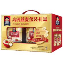 桂格高钙燕麦金装礼盒1.72kg【临期清仓】34.9元