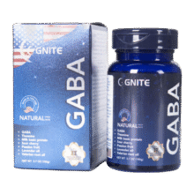 GNITE晚安美国进口二代小分子gaba睡眠软糖氨基丁酸茶氨酸非褪黑素软糖 二代金标睡眠糖60粒（买4瓶更划算）