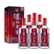 泸州老窖股份公司 浓香型白酒 宴请送礼佳品 纯粮固态发酵白酒 52度 500mL 6瓶 原酿天典喜庆装179元 (每满199减20,券后省20)