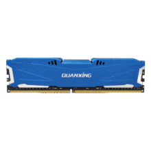 铨兴（QUANXING）DDR4 3200MHz 3600MHz 台式机马甲条内存条 8G 16G 32G 高速传输 稳定兼容 支持超频 游戏办公电脑 台式机16G DDR4 3200MHz255元