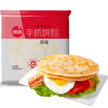 需首购:思念 原味手抓饼3kg/25片*2件57.8元（合28.9元/件）