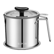 苏泊尔SUPOR 滤油壶304不锈钢大容量自带过滤网防漏油瓶1.25L KG13AV1049元 (券后省20)