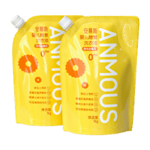 安慕斯 婴童金盏花洗衣液1kg*2袋9.25元包邮（需试用，合4.62元/袋）