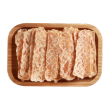 plus：蒙贝 狗狗零食 鸡胸肉干 500g*5件64.49元(合12.9元/件，有黑五券凑单后10.67元/件)
