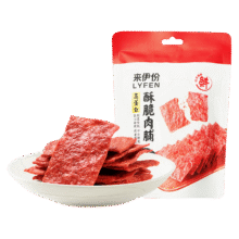 来伊份 高蛋白酥脆肉脯35g 任选 × 8件29.6元（需领券，合3.7元/件）