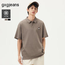 gxgjeans 肌理感多色刺绣POLO衫59元