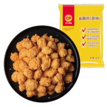 正大 半成品炸鸡  休闲 早餐空气炸锅食材  烧烤 露营 盐酥鸡500g*2袋 共2斤34.9元 (满30减5,券后省5)