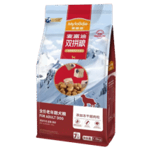 麦富迪狗粮 超肉粒冻干老年犬粮7岁+抗初老（牛肉蓝莓磷虾）1.5kg52元 (月销2000+)