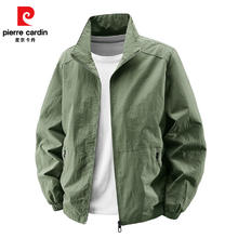 pierre cardin 皮尔·卡丹 春秋款男士立领休闲夹克外套 XJ-8919券后59.9元
