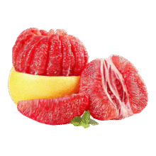 新鲜三红柚子 琯溪蜜柚当季水果 三红蜜柚  小果（单果≥400g）1颗装6.4元