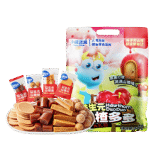 小鹿蓝蓝益生元山楂多多礼包 500g 宝宝零食儿童山楂卷山楂条山楂球山楂片19.9元 (券后省10)