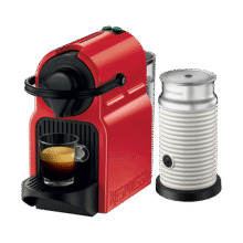 Nespresso奈斯派索胶囊式咖啡机小型家用全自动商用办公室小巧便携高压萃取色彩鲜明可折叠杯架意式进口 C40 红色及Aeroccino 3 白色1429元 (送赠品,券后省50)