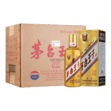 百亿补贴、PLUS会员：MOUTAI/茅台王子酒 金王子 53° 酱香型 500ml 6瓶995.94元