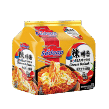 临期：辉英喜达sedaap 韩式芝士火鸡面拌面86g*5*2件17.82元包邮（合8.91元/件）