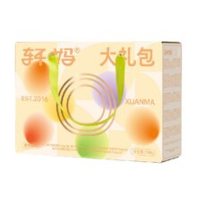 轩妈 蛋黄酥年货糕点礼盒 18枚990g76.44元