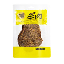 牧谣 手撕风干牛肉干单独小包装 40g*2包4.1元