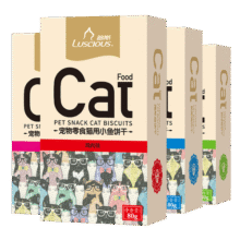路斯猫饼干猫零食薄荷小鱼饼干成幼猫猫咪零食 【80g*4盒】金枪鱼&薄荷19.9元 (券后省30)
