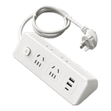插线板安全防雷 A3带2USB+1Type-C 1.8米16.98元（需领券）