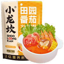 小龙坎田园番茄火锅底料150g  鲜美浓香家用不辣可喝汤12.44元（合4.15元/件）
