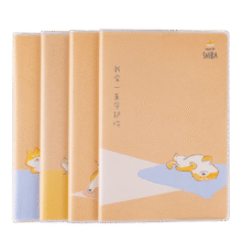 得力（deli）4本32K72张柴犬日常学生胶套本套装软抄本记事日记本笔记本子T327212.2元 (满3件8折,送赠品,券后省0.9)