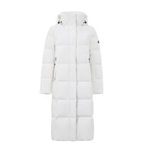 雪中飞 连帽修身长款鹅绒羽绒服券后429元