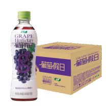怡宝 葡萄假日果汁饮料440ml*15瓶/箱饮料 精选葡萄汁 实惠箱装 葡萄假日 440mL*15瓶49.9元 (券后省10)