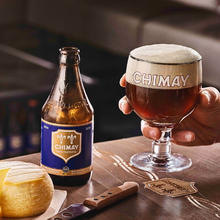 CHIMAY 智美 比利时进口智美蓝帽修道院啤酒330mlx12瓶精酿啤酒 1件装券后126.04元
