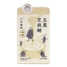 小羊森林五黑芝麻糊儿童早餐小学生无额外添加冲饮宝贝营养辅助即食粥食物37.8元 (券后省0.9)