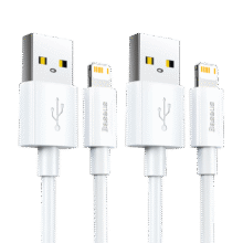 倍思 苹果数据线快充充电线 适用iPhone8-14 1.5米 2条装11.35元（需买2件，共22.7元）