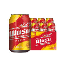 WUSU 乌苏啤酒 乌苏黄罐 330ml*6罐9.77元