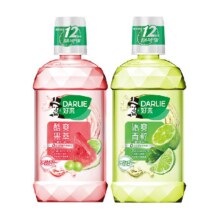 需换购：DARLIE好来原 黑人漱口水 250ml*2 共500ml8.7元(4.35元/瓶）