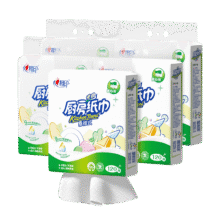 心相印厨房用纸悬挂式抽纸120抽*5提整箱装 9倍吸油锁水食品级厨房纸小程序下单（合19.42元/件）