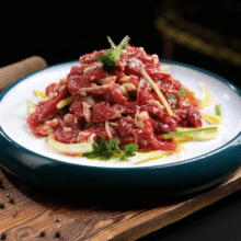 汉拿山 齐齐哈尔烤肉 全牛肉套餐 200g*5袋 送干料100g新低121元顺丰包邮