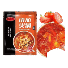 番茄味火锅底料 60克*1包0.8元（有2减1.9元券，没有2.7元）