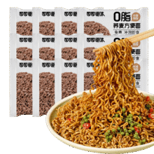 PLUS会员、需首购：面面道味 0脂肪荞麦方便面 60g*10包5.9元包邮