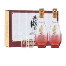 黄鹤楼酒 珍选一楼 礼盒 52度浓香型纯粮食白酒500ml*2瓶+送酒具 52度 500mL 1盒165元（需领券）