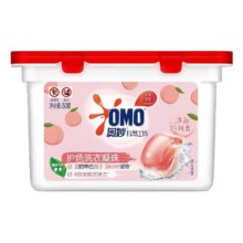 奥妙 洗衣凝珠球桃桃春日香柔洗衣液持久留香抑菌除菌除螨三合一 50颗14.9元