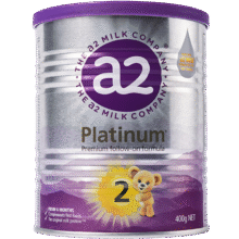 a2 新西兰紫白金版 2段 婴幼奶粉 400g 1罐89元（需领券）不含税