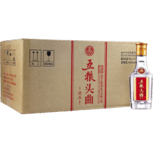 wuliangye/五粮头 头曲精品小酒 45度 白酒 浓香型100ml 45度 24瓶189元（需领券）