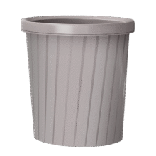 需首购：百家好世 压圈塑料垃圾桶 12L5.9元包邮