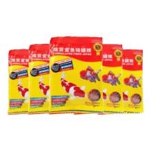 金鱼饲料鱼食颗粒 20g*1袋0.01元