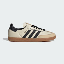 阿迪达斯 （adidas）三叶草系列  SAMBA OG W 女休闲鞋 ID0478 米白/浅卡其 37