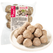 大龙燚潮汕牛肉丸200g*4火锅食材火锅丸子关东煮肉含量≥90%19.9元（需领券）